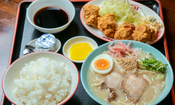 ラーメン定食〜唐揚げ〜