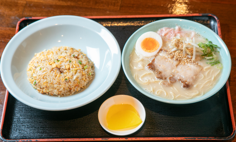 半チャンラーメンセット